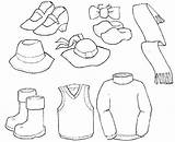 Clothes Coloring Pages Printable Color Getcolorings sketch template