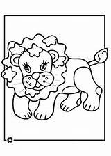 Singa Halaman Haiwan Kertas sketch template