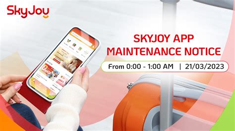skyjoy app maintenance notice skyjoy