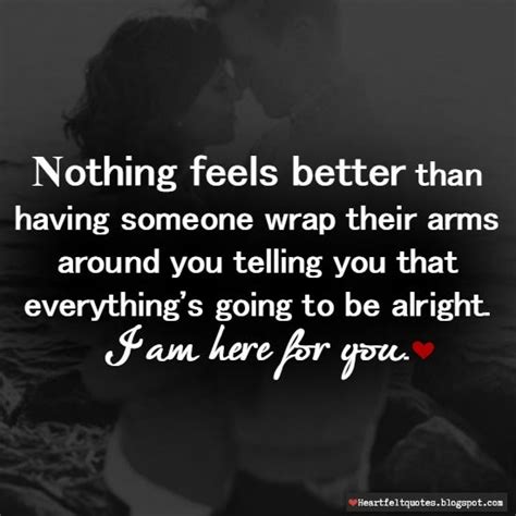 nothing feels better than having someone wrap their arms around you love quotes love