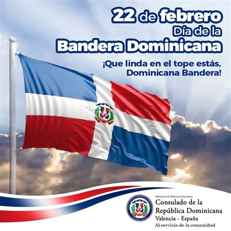22 de febrero celebramos el día de la bandera dominicana consulado de