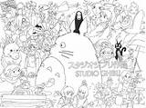 Ghibli Wallpaper Traced Myself Miyazaki Mandala Castle Nachgezeichnet Ich Galery Coloringideas sketch template