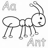 Ant Coloring Pages Ants Kids Colouring Color Printable Insect Clipart Drawing Animal Choose Board Book Printables Clipartmag Print sketch template