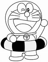 Doraemon Hoja sketch template