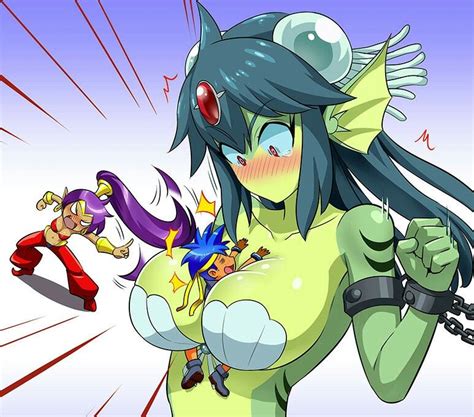 shantae giga mermaid sirena anime dibujos kawaii y dibujos