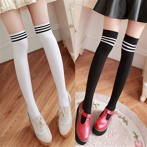 1 pair hot sale sexy women girls lady top thigh high sexy over knee