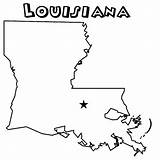 Louisiana Coloring Printable Designlooter Sheets America States United Book 13kb 550px sketch template