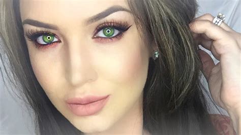makeup  green eyes create amazing color contrast sweet wifes makeup