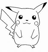 Pikachu Dibujos sketch template