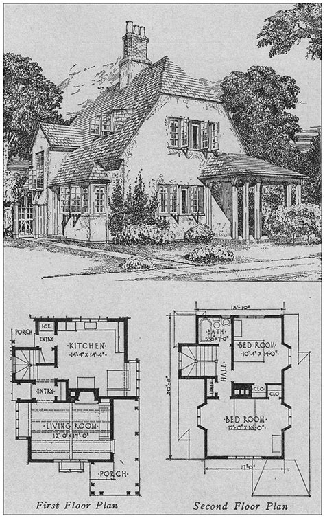 image result   english house plans cottage floor plans vintage house plans cottage