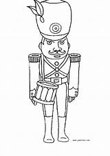 Toy Soldier Coloring Pages Baker Printable Getcolorings Color Getdrawings sketch template