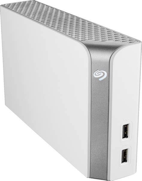 buy seagate backup  hub  mac tb external usb  portable hard drive white stem