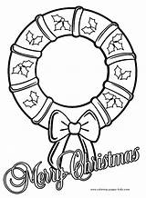 Christmas Coloring Pages Merry Holiday Color Printable Season Kids Sheets Print Sheet Found Plate sketch template