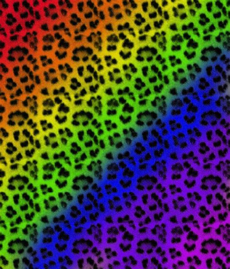 rainbow cheetah wallpaper wallpapersafari