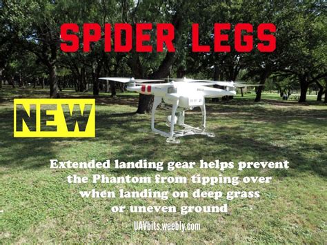 product launch today  dji phantom  spider legs    tipping