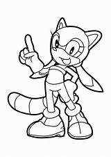 Coloring Sonic Pages Knuckles Hedgehog Popular Book sketch template