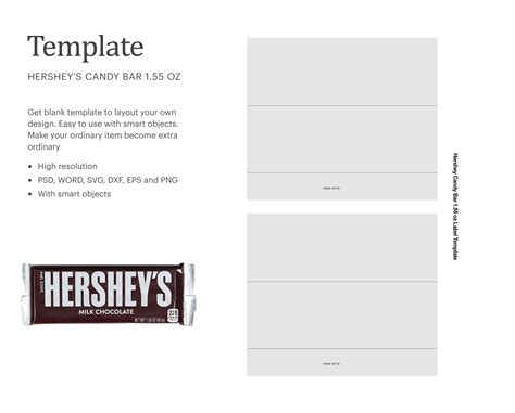 candy bar wrapper template size uxmzaer
