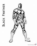 Panther Coloring Marvel Movie Pages Printable Drawing Color Kids Sheet Print Friends Getdrawings Template Bettercoloring sketch template