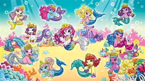 filly mermaids dracco toys  filly world friendship magic fun