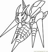 Pokemon Mega Coloring Pages Evolution Beedrill Getdrawings sketch template