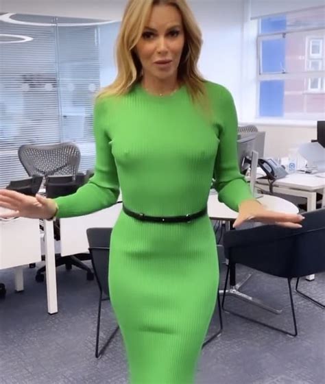 Amanda Holden Jokes Her Nipples Are Insured And Have Their Own