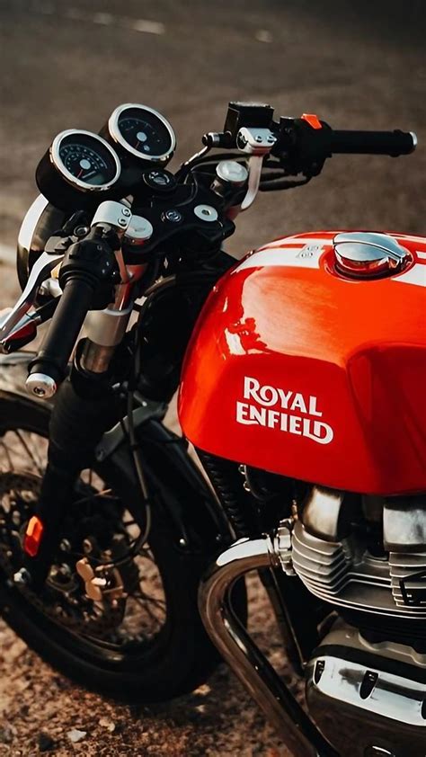 bullet wale red continental gt  continental gt  royal enfield bike hd phone wallpaper