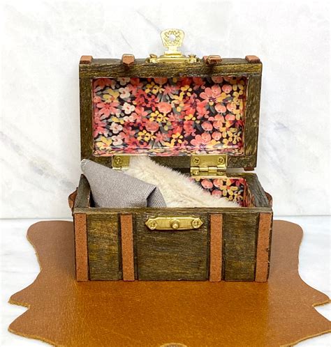 Oliver Home Miniature Trunk Etsy