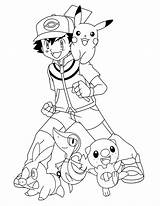 Ash Ketchum Pikachu Disegni Squirtle Pichu Handsome Colorare Friends Kleurprentje Downloaden Uitprinten Pokémon Regalos Sobres Printen Terborg600 sketch template