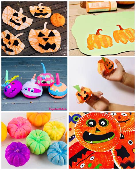 top pumpkin crafts  toddlers  preschoolers glitter   dime