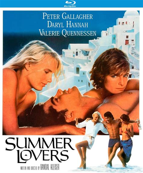 summer lovers  blu ray amazonca peter gallagher daryl hannah valerie quennessen