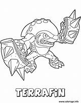 Skylanders Terrafin Giants sketch template