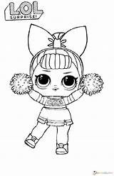 Lol Coloring Pages Doll Printable Surprise Dolls Print Unicorn Cute Series Sheets Color Them Girls Paper Raskrasil Baby Cheer Sis sketch template