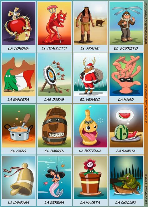 Free Printable Mexican Loteria Cards Printable Cards