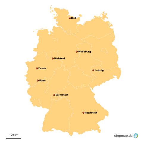 stepmap wo liegt  landkarte fuer deutschland