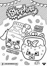 Print Coloring Pages Getcolorings Color Shopkin sketch template