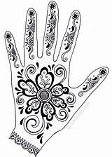 Henna Hand Designs Mehndi Patterns Tattoo Hands Lesson Simple Drawing Paper Tattoos Indian Draw Easy Drawings Artifacts Make Cool Self sketch template