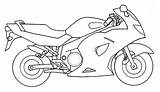 Colorir Desenhos Motociclete Colorat Desene Motocicleta Facili Desenhar Mota Imagini Honda Motocicletta Qbebe Xj6 Stampare Acessar Colocoloers sketch template