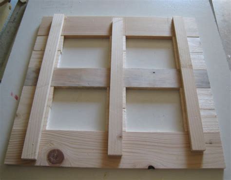 fabriquer  cadre en bois cadre bleu