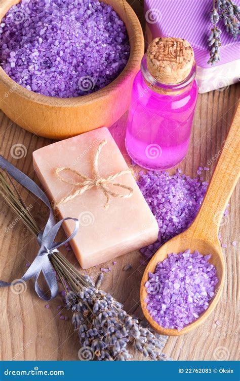 lavender spa stock image image  cosmetics lilac care