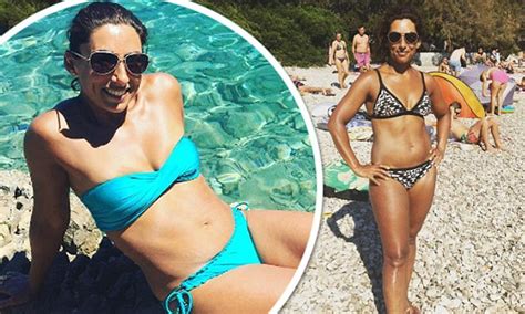 saira khan shows off bikini body in croatia on instagram daily mail