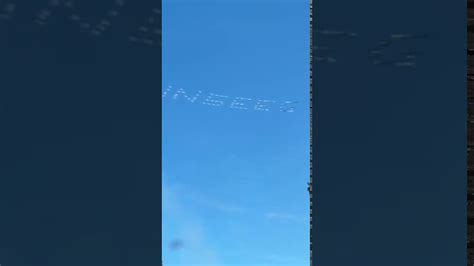 skywriting  drones    coolest   youtube