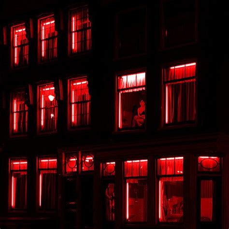 holland via tumblr red lights illuminate windows at night red aesthetic color dark red