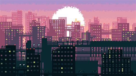 newbie   pixel art city  real project rpixelart