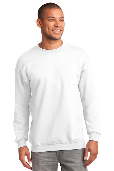 crewneck sweatshirt white xl walmartcom