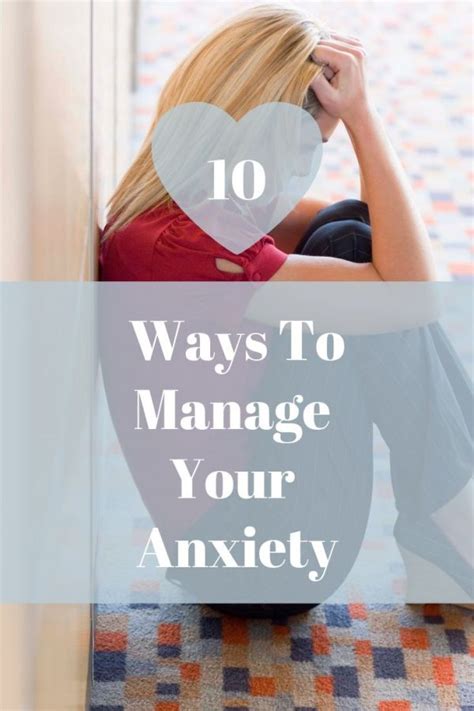 10 ways to manage your anxiety sue foster money and lifestyle blog