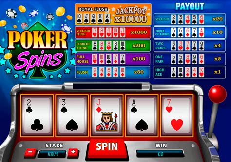 poker spins slot machine  pariplay casino slots