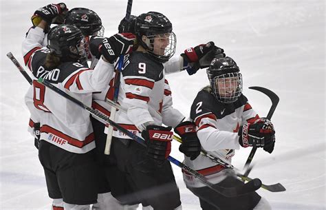 team canada captures silver  womens world hockey championship team canada official