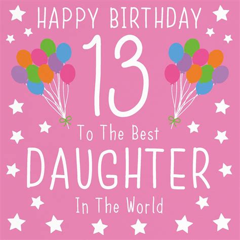 daughter  birthday card happy birthday    etsy