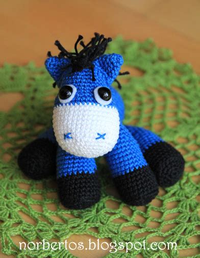 crochet donkey sweet crocheting time