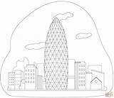 Coloring Skyscraper Axe Mary St Supercoloring Pages Skip Main sketch template